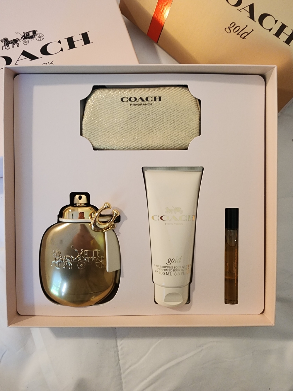 Coach Gold Gift Set - RARE - Limited Time Release - Picture 2 of 5
